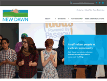 Tablet Screenshot of newdawn.ca